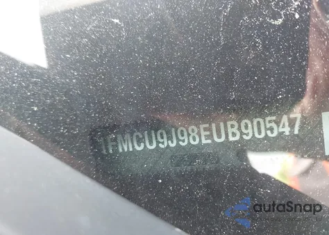 2014 Ford Escape Titanium из США, поврежденный, VIN 1FMCU9J98EUB90547